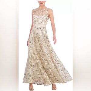 Eliza J Sequence Illusion Yoke Sleeveless